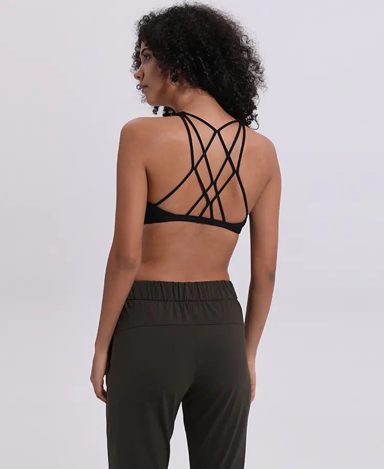 Top EntrelaçoPreto / M